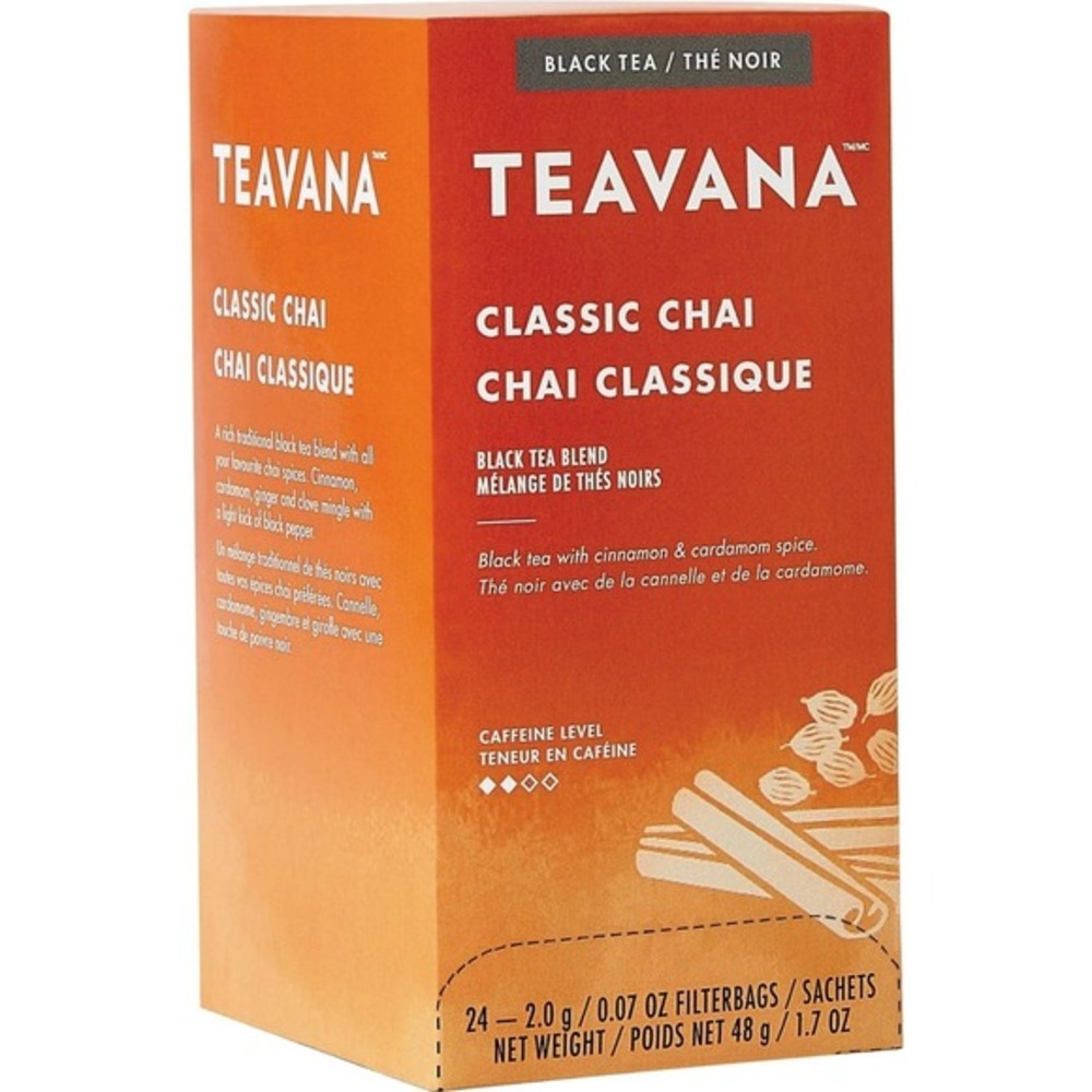 Starbucks Teavana‎ Classic Chai Tea 24 Sachets NEW Sealed